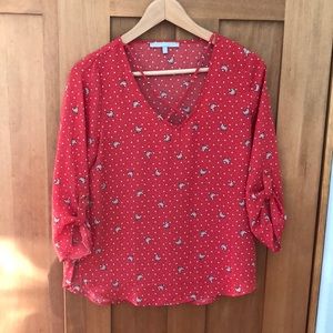 NWOT ModCloth Fox Blouse